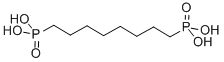 Structure of 1,8-Diphosphonooctane,  1,8-octanediylbis-phosphonic  acid,  C8BPA
