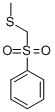 Structure of METHYLTHIOMETHYL PHENYL SULFONE