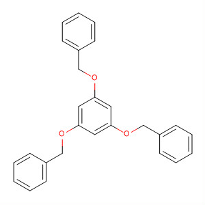 Structure of Benzene, 1,3,5-tris(phenylmethoxy)-