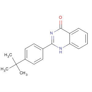 4(1H)-Quinazolinone, 2-[4-(1,1-dimethylethyl)phenyl]-结构式