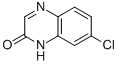 Chemical structure of 7-CHLORO-2-QUINOXALINONE