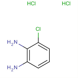 Structure of 1,2-Benzenediamine, 3-chloro-, dihydrochloride