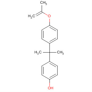 Structure of Phenol, 4-[1-methyl-1-[4-(2-propenyloxy)phenyl]ethyl]-