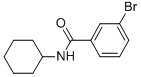 3-Bromo-N-cyclohexylbenzamide结构式