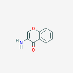 3-Amino-4H-chromen-4-one结构式