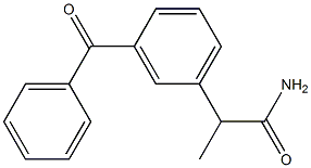 Structure of rac Ketoprofen AMide