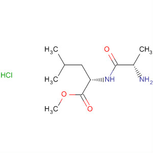 Structure of H-ALA-LEU-OME HCL