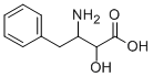 Structure of 3-AMINO-2-HYDROXY-4-PHENYLBUTYRIC ACID
