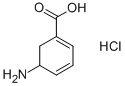 Structure of 3-AMINO-2,3-DIHYDROBENZOIC ACID HYDROCHLORIDE
