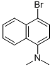 Structure of 1-BROMO-4-(DIMETHYLAMINO)NAPHTHALENE