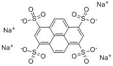 Structure of 1,3,6,8-PYRENETETRASULFONIC ACID TETRASODIUM SALT
