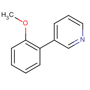Structure of Pyridine, 3-(2-methoxyphenyl)-