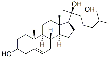 20,22-dihydroxycholesterol结构式