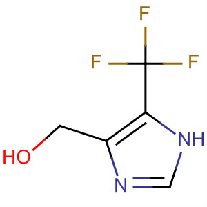 Structure of 1H-Imidazole-4-methanol, 5-(trifluoromethyl)-