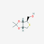 1,4-Anhydro-2,3-O-isopropylidene-4-thio-D-ribitol结构式