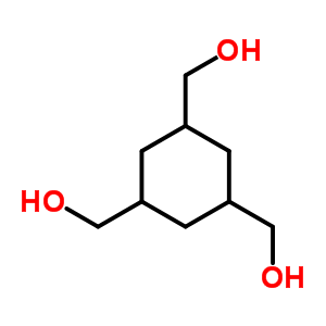 1,3,5 - 环己烷三甲醇结构式