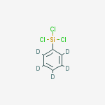Structure of Phenyltrichlorosilane-d5