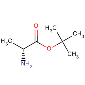 Structure of D-Alanine, 1,1-dimethylethyl ester