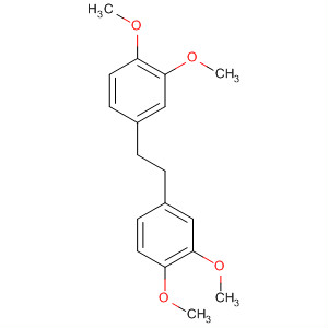 Structure of Benzene, 1,1'-(1,2-ethanediyl)bis[3,4-dimethoxy-