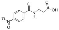 Structure of N-(4-Nitrobenzoyl)-beta-alanine