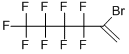 Structure of 2-BROMO-2-(PERFLUORO-N-BUTYL)ETHYLENE