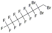 Structure of 7,7,8-Tribromo-1,1,1,2,2,3,3,4,4,5,5,6,6-tridecafluorooctane, 2,2-Dibromo-2-(perfluorohex-1-yl)ethyl bromide, 2-(perfluorohex-1-yl)-1,2,2-tribromoethane