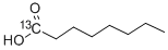 Structure of OCTANOIC 1-13C ACID