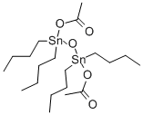 1,3-二(乙酰基氧基)-1,1,3,3-四丁基二锡氧烷结构式
