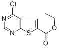 Structure of ETHYL 4-CHLOROTHIENO[2,3-D]PYRIMIDINE-6-CARBOXYLATE