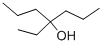 Structure of 4-ethyl-4-heptano