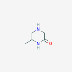 Structure of 6-METHYL-PIPERAZIN-2-ONE