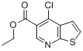 Structure of ETHYL 4-CHLOROTHIENO[2,3-B]PYRIDINE-5-CARBOXYLATE