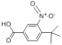 Structure of 4-TERT-BUTYL-3-NITROBENZOIC ACID