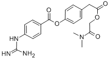 Structure of Camostat