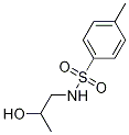 Structure of Benzenesulfonamide, N-(2-hydroxypropyl)-4-methyl-