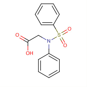 Glycine, N-phenyl-N-(phenylsulfonyl)-结构式