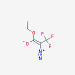 Structure of ETHYL 2-DIAZO-3,3,3-TRIFLUORO-PROPIONATE