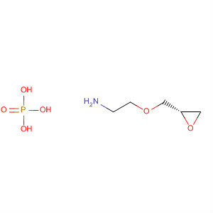 Structure of Phosphoric acid, mono(2-aminoethyl) mono(2,3-dihydroxypropyl) ester,(S)-
