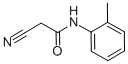 乙酰胺,2-氰基-N-(2-甲基苯基)-结构式
