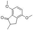 Structure of 4,7-DIMETHOXY-2-METHYL-INDAN-1-ONE