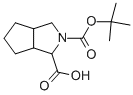 Structure of HEXAHYDRO-CYCLOPENTA[C]PYRROLE-1,2-DICARBOXYLIC ACID 2-TERT-BUTYL ESTER