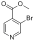 Structure of 3-BROMOISONICOTINIC ACID METHYL ESTER