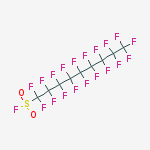 Structure of NONADECAFLUORONONANESULFONYL FLUORIDE