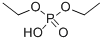 Structure of DIETHYL PHOSPHATE