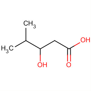 Structure of Pentanoic acid, 3-hydroxy-4-methyl-