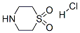 Structure of THIOMORPHOLINE 1,1-DIOXIDE HYDROCHLORIDE