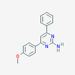 Structure of 4-(4-methoxyphenyl)-6-