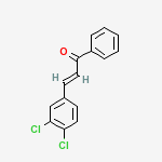 Structure of 3-(3,4-Dichlorophenyl)-1-Phenylprop-2-En-1-One