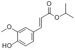 Structure of Isopropyl ferulate