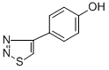 Structure of 4-(1,2,3-THIADIAZOL-4-YL)PHENOL